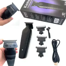 Aparador de Cabelo Kemei 2299 Sem Fio Thumbnail 6