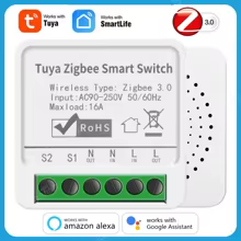 Interruptor Inteligente ZigBee Tuya 16A Thumbnail 1