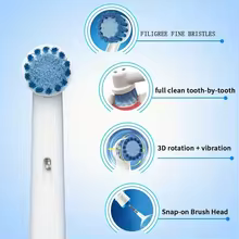 Cabeça de Escova Oral B - Cerdas DuPont Thumbnail 4