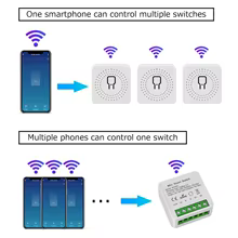 Interruptor Inteligente Tuya 16A Zigbee WiFi Thumbnail 5