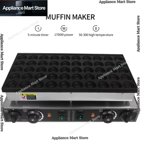 Mini Máquina de Panquecas Holandesas Coração