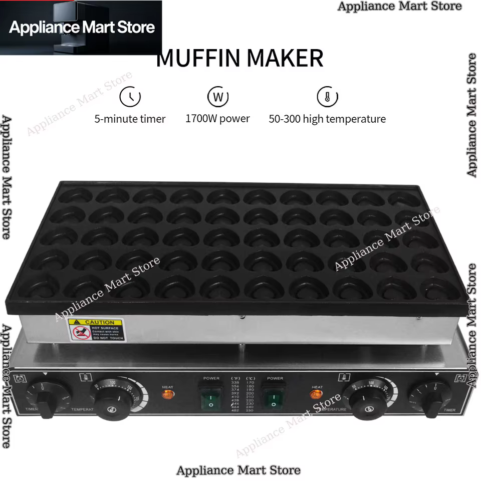 Mini Máquina de Panquecas Holandesas Coração
