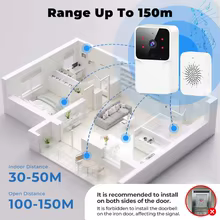 Campainha Wi-Fi Inteligente com Câmera Thumbnail 2