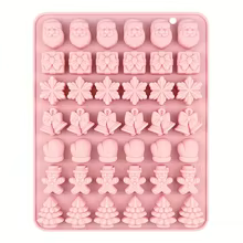 Molde de Silicone de Natal para Chocolate Thumbnail 5