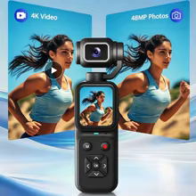 Câmera 4K Vlogging Portátil Thumbnail 2