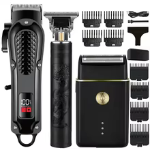 Aparador de Cabelo Profissional Recarregável Thumbnail 1