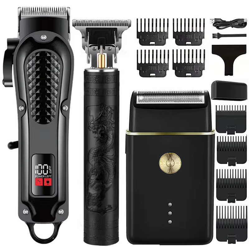 Aparador de Cabelo Profissional Recarregável