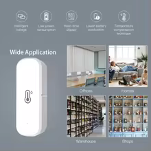 Sensor Tuya WiFi Temperatura e Umidade Thumbnail 2