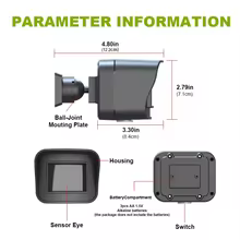 Sensor de Movimento WiFi Exterior Thumbnail 6
