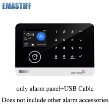Alarme Inteligente WiFi GSM Tuya com Teclado Touch Thumbnail 1