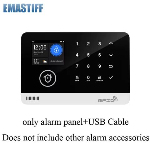 Alarme Inteligente WiFi GSM Tuya com Teclado Touch