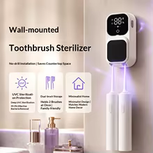 Suporte Esterilizador UV para Escovas de Dente Thumbnail 2