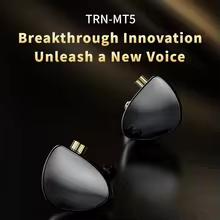 TRN MT5 Fones HiFi Driver Duplo Thumbnail 3