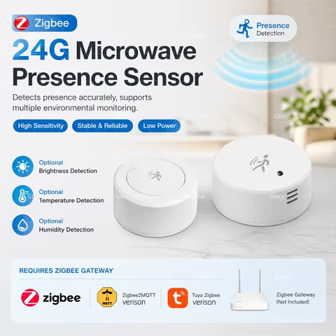Sensor de Presença ZigBee mmWave