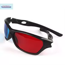 Óculos 3D Anaglifo Colorido Thumbnail 4
