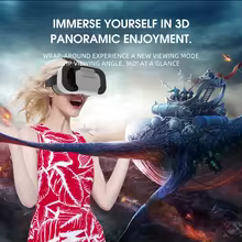 Óculos VR 3D para Capacete Thumbnail 5