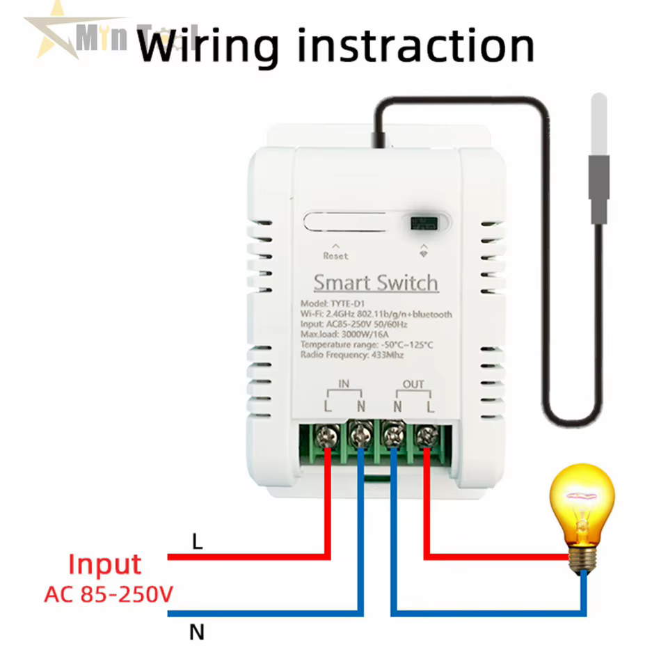 Interruptor Inteligente WiFi TH16
