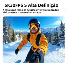 Câmera de Ação 5K Touch 6 Eixos Thumbnail 2