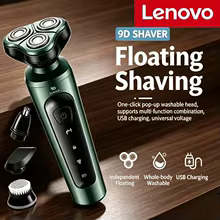 Aparador de Barba Lenovo 9D Recarregável Thumbnail 1