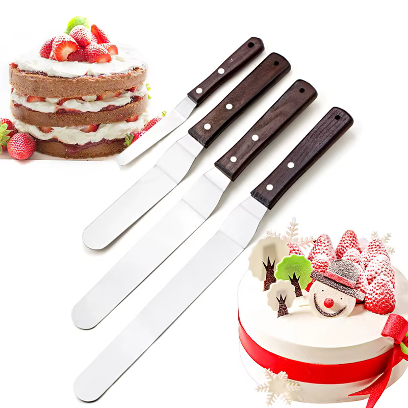 Espátula de Aço Inox para Confeitaria