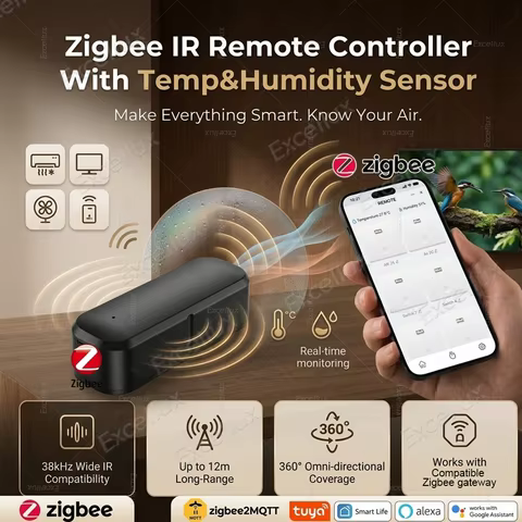 Controle Remoto Zigbee IR Universal