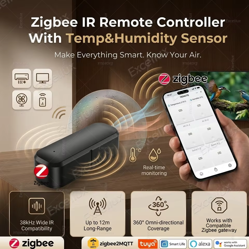 Controle Remoto Zigbee IR Universal