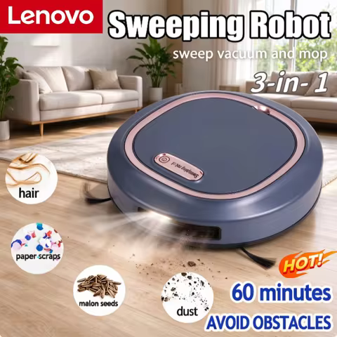 Robô Aspirador Inteligente Lenovo 3 em 1