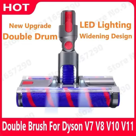 Cabeça de Escova Dupla Dyson V7 V8 V10 V11