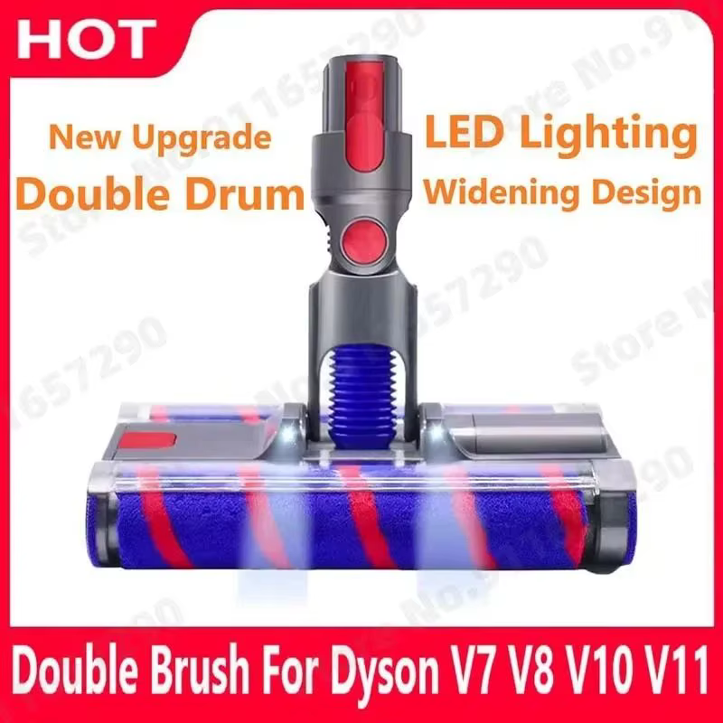 Cabeça de Escova Dupla Dyson V7 V8 V10 V11