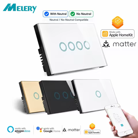 Interruptor Inteligente Melery Matter WiFi
