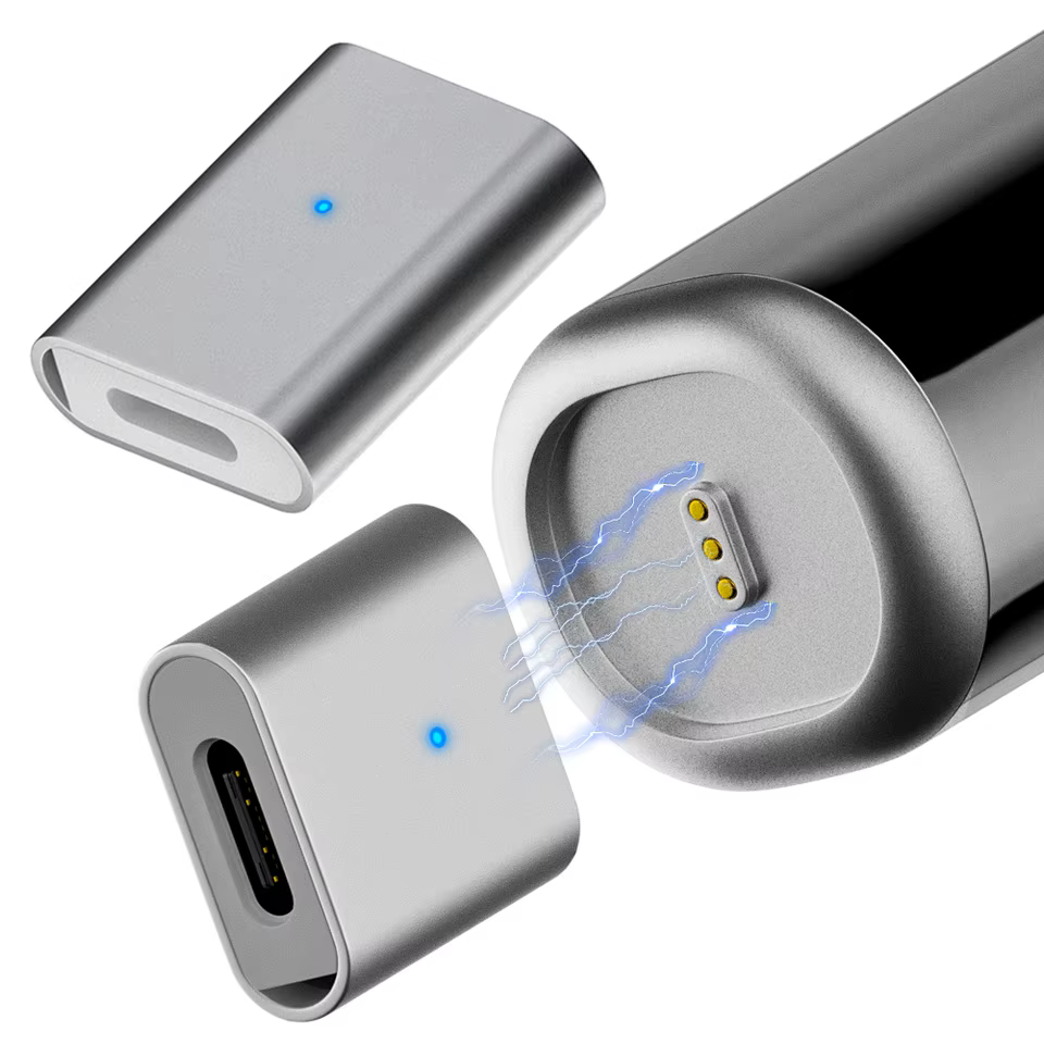 Adaptador USB-C Magnético para Escova Elétrica