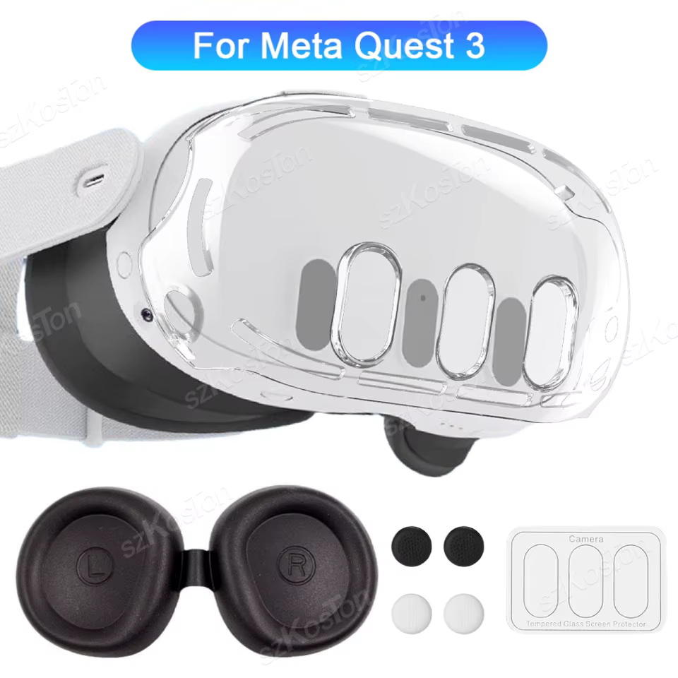 Capa Protetora Meta Quest 3 Kit Completo