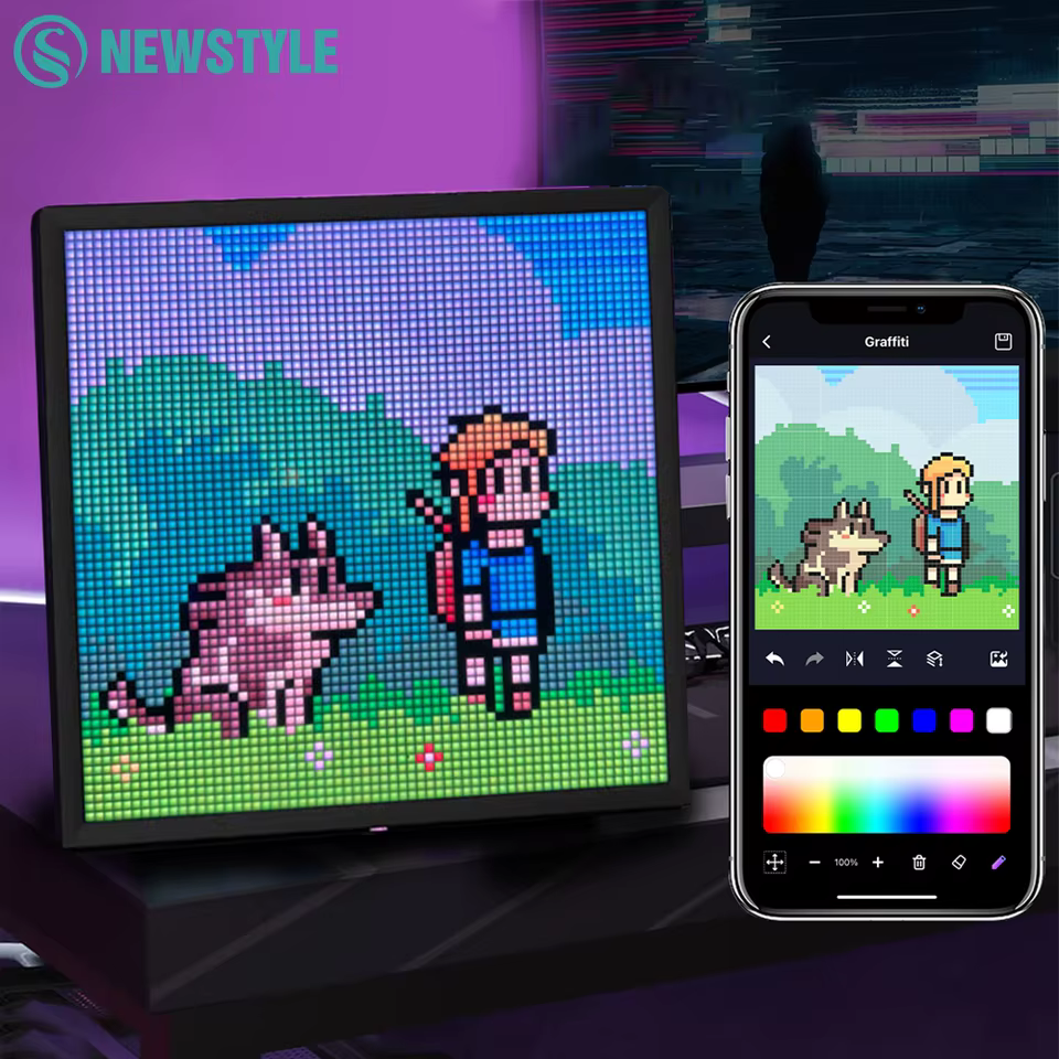 Tela Pixel LED RGB 64x64