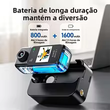 Câmera de Ação Mini 4K Wi-Fi Thumbnail 3