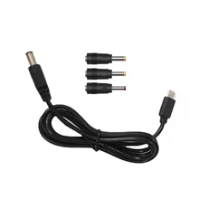 Cabo USB-C PD 12V com Adaptadores DC Thumbnail 1