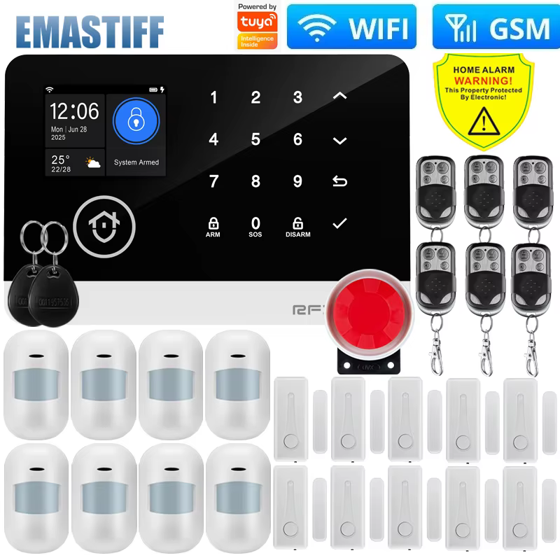 Alarme Sem Fio W4B WiFi GSM