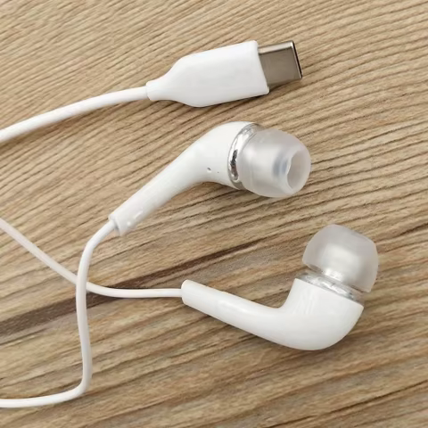 Fone USB-C Samsung S25 Ultra com Microfone