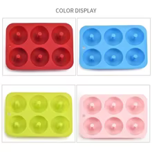 Molde Silicone Rosquinha 6 Buracos Thumbnail 4