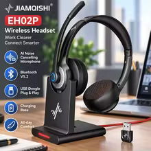 JIAMQISHI EH02P Headset Bluetooth 5.2 Thumbnail 1