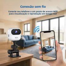 Câmera de Vigilância WiFi 1080P Thumbnail 2