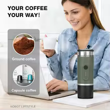 Máquina de Café Portátil 2 em 1 Thumbnail 3