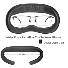 Máscara Facial Oculus Quest 2 - Couro PU Thumbnail 4