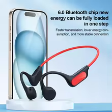 Fones Bluetooth 6.0 Condução Óssea Esporte Thumbnail 2