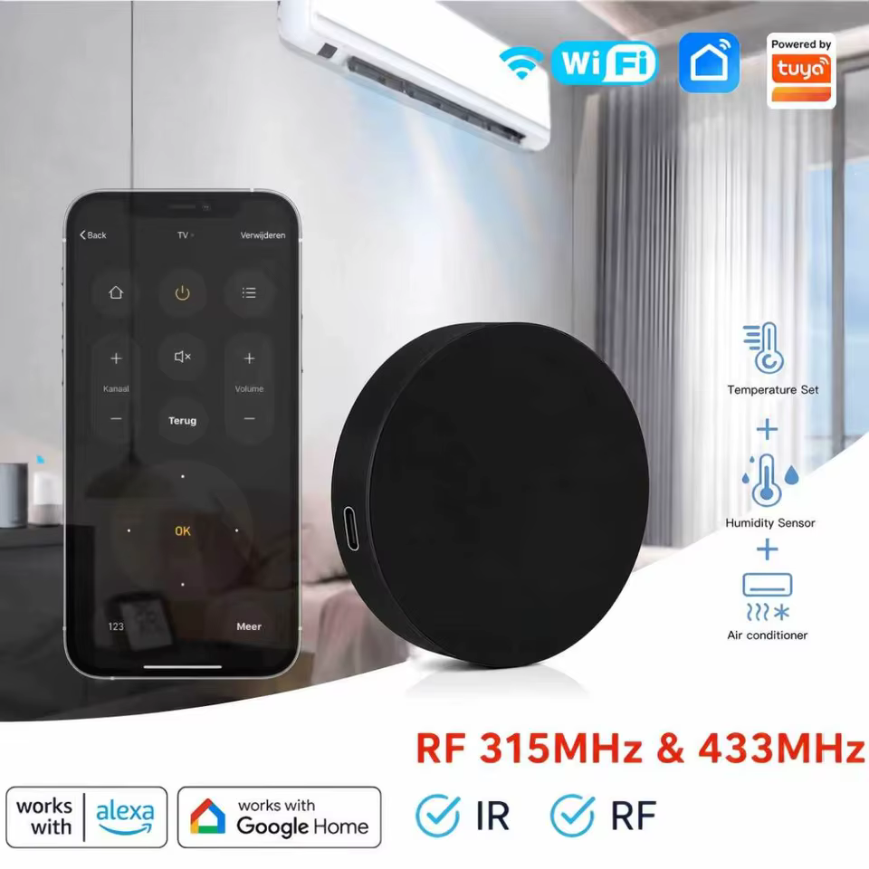 Monitor Remoto Tuya WiFi IR/RF