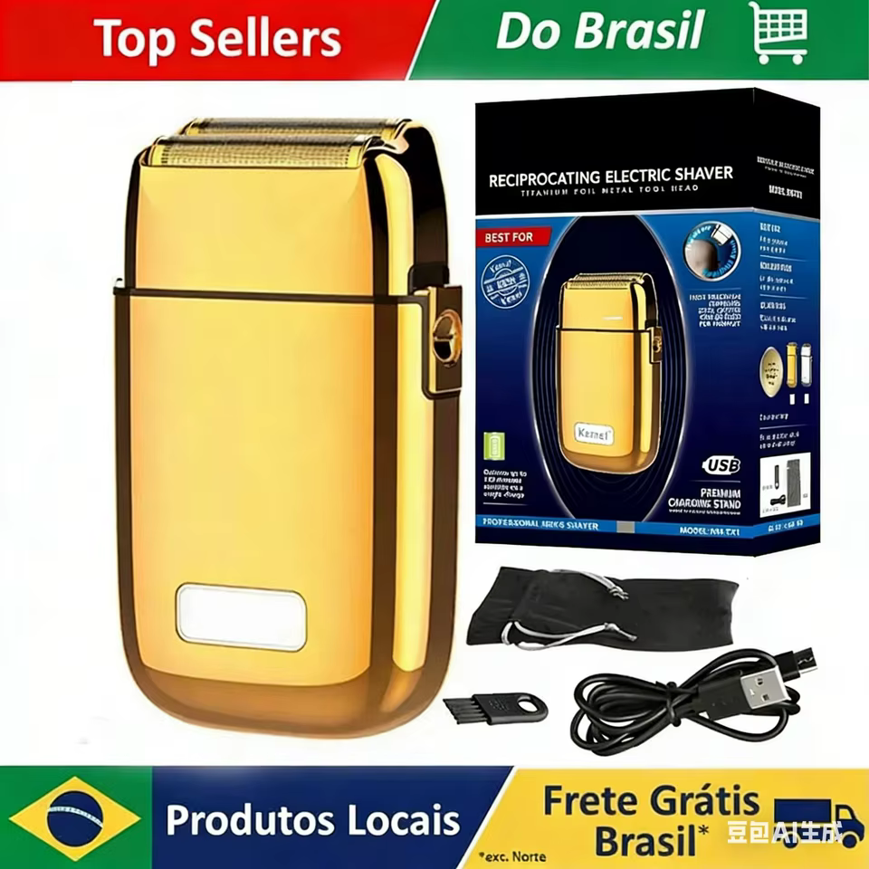 Barbeador Elétrico Kemei TX1