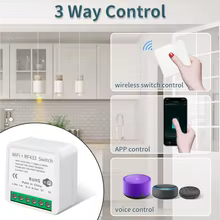 Interruptor Inteligente WiFi 16A Tuya Thumbnail 2