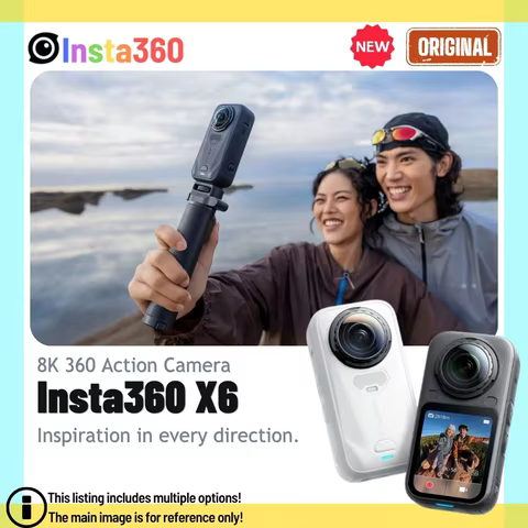 Insta360 X6 Câmera 8K 360°