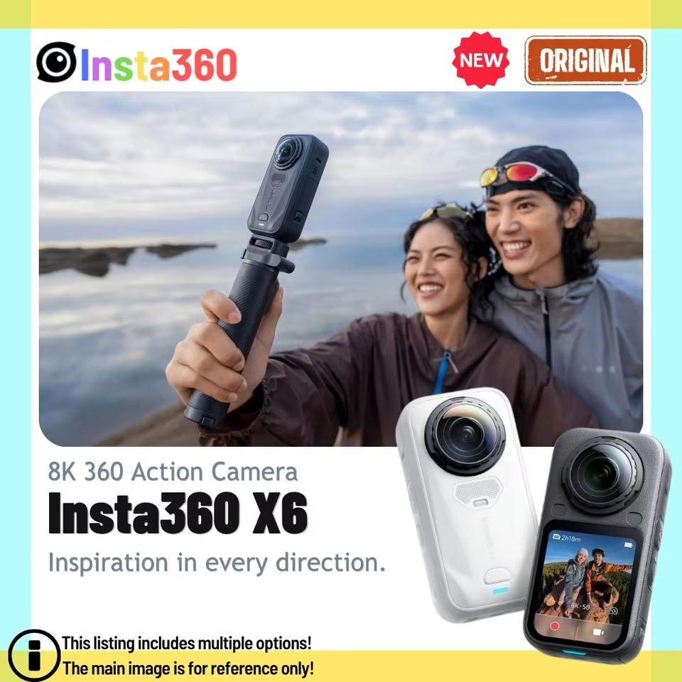Insta360 X6 Câmera 8K 360°