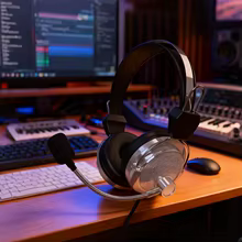 Headphone Gamer Over-Ear com Microfone Thumbnail 3