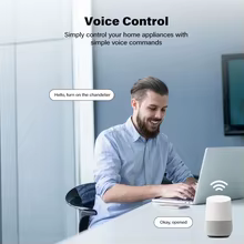 Interruptor Inteligente Tuya 2CH Wi-Fi Alexa Thumbnail 3
